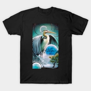 The Great Blue Heron T-Shirt